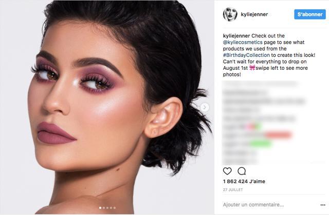 Kylie Jenner’s recent make-up launch featured several raspberry-inspired shades. (AFP) Kylie Jenner’s recent make-up launch featured several raspberry-inspired shades. (AFP)