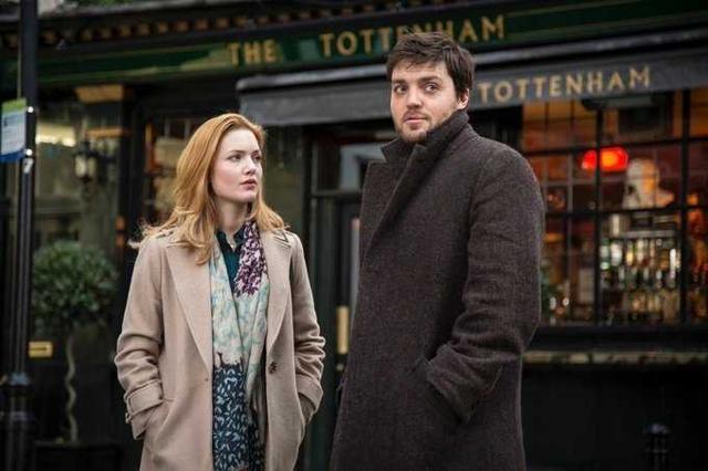 Holliday Grainger and Tom Burke in a still from BBC One’s Strike Series. (Imdb.com) Holliday Grainger and Tom Burke in a still from BBC One’s Strike Series. (Imdb.com)