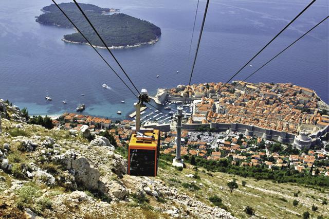 Cable Car at Dubrovnik (Vrinda Motasha) Cable Car at Dubrovnik (Vrinda Motasha)