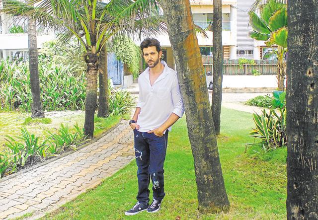 Hrithik Roshan says he applauds and identifies with a person’s indomitable spirit. (Charles Neves Rao)