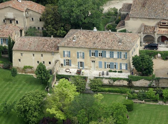 This May 31, 2008 file photo, shows the Miraval property in Correns, near Brignoles, southern France. (AP) This May 31, 2008 file photo, shows the Miraval property in Correns, near Brignoles, southern France. (AP)