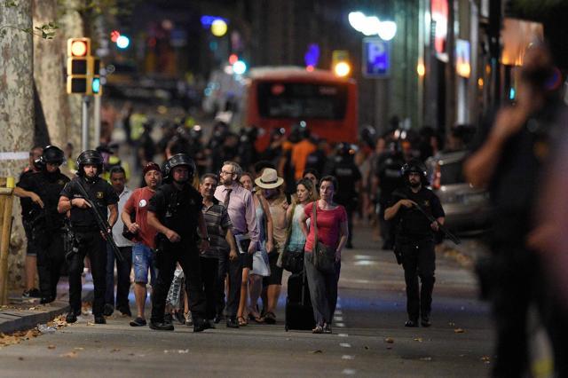 Barcelona Attack: 13 Killed, 100 Injured As Van Ploughs Through Crowd ...