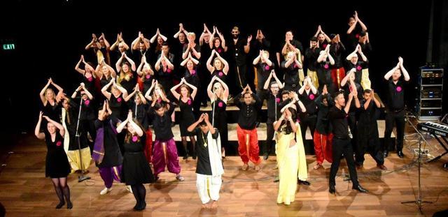 Rainbow Voices, India’s first LGBT choir, and the Pink Singers, an LGBT choir from London at NCPA photographed by the group in January. (HT) Rainbow Voices, India’s first LGBT choir, and the Pink Singers, an LGBT choir from London at NCPA photographed by the group in January. (HT)