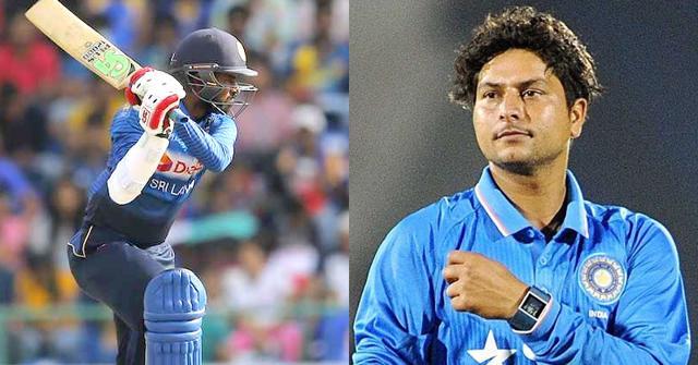 Kuldeep Yadav (R) will be in no mood to allow Upul Tharanga to be in his comfort zone. (HT Photo ) Kuldeep Yadav (R) will be in no mood to allow Upul Tharanga to be in his comfort zone. (HT Photo )