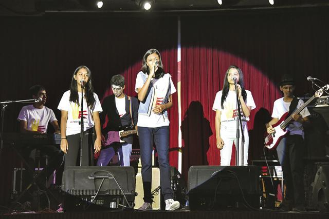 Still from a previous performance at the WE Concert Still from a previous performance at the WE Concert