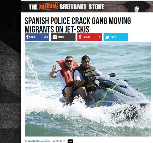 It is unlikely that World Cup winner Podolski is a human trafficker (Screengrab)