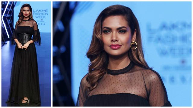 Esha Gupta poses for a photograph.