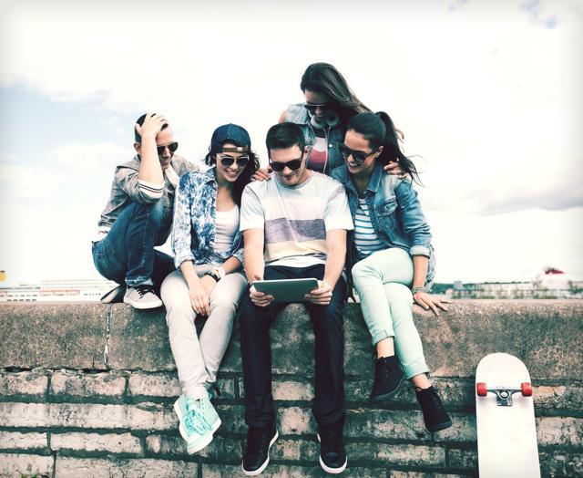 Positive experiences with friends help bolster positive feelings about oneself during a stage of life when personal identity is being developed. (Shutterstock) Positive experiences with friends help bolster positive feelings about oneself during a stage of life when personal identity is being developed. (Shutterstock)