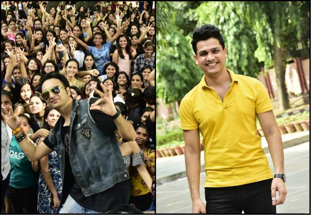 DJ Sumit Sethi and Emcee Aditya Singh kept the crowd entertained.