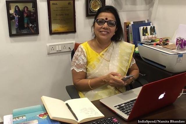 I’m not giving women a hobby but a skill that will enable them to earn and support their families,” said Revathi Roy, CEO and managing director. (Heydeedee) I’m not giving women a hobby but a skill that will enable them to earn and support their families,” said Revathi Roy, CEO and managing director. (Heydeedee)