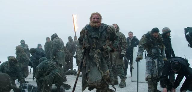 Kristofer Hivju being all smug about not dying.