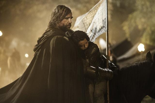 Rory McCann and Maisie Williams as The Hound and Arya Stark in Season 3. Rory McCann and Maisie Williams as The Hound and Arya Stark in Season 3.