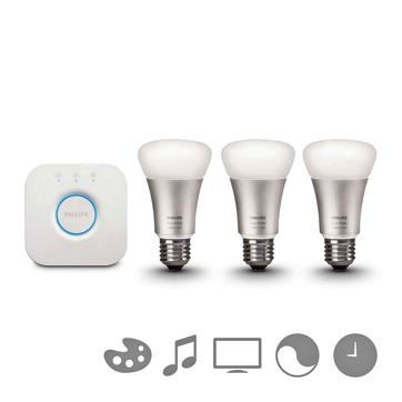 Customise your home lighting with automated controls from Philips Hue White Customise your home lighting with automated controls from Philips Hue White