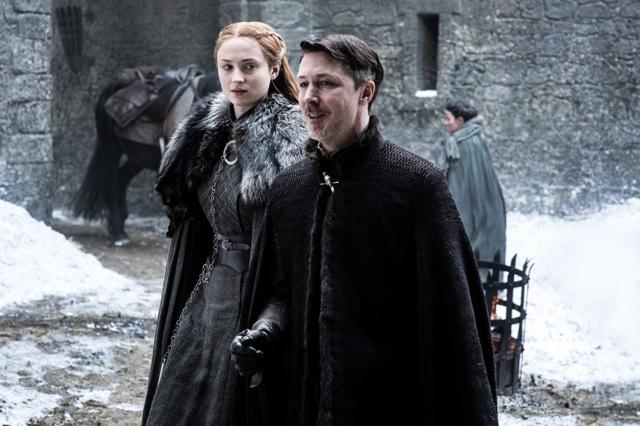 Sansa’s side eye totally means she knows what Littlefinger is upto, right? Sansa’s side eye totally means she knows what Littlefinger is upto, right?