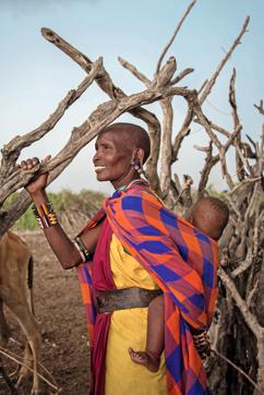 A Maasai woman wears her fashion proudly (Sonia Nazareth) A Maasai woman wears her fashion proudly (Sonia Nazareth)