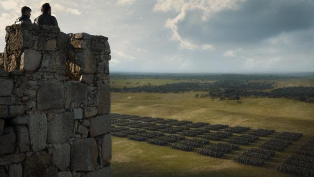 That’s what they saw. Dany’s army of the Unsullied. That’s what they saw. Dany’s army of the Unsullied.