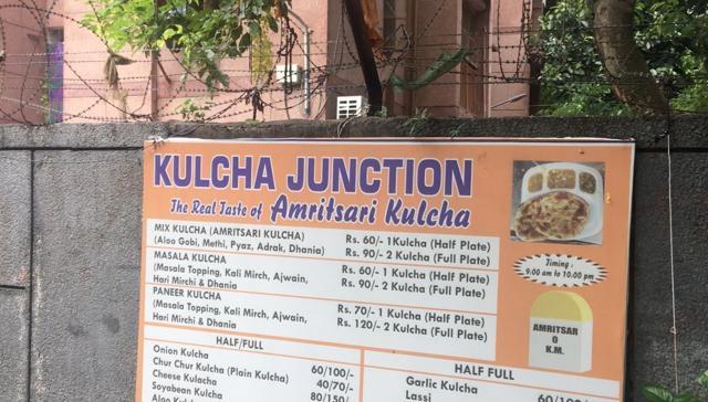 The Kulcha Junction on Hanuman Road offers all kinds of kulchas – with fillings of capsicum, garlic, potatoes, cottage cheese, cauliflower and fenugreek leaves, when in season. (HT Photo) The Kulcha Junction on Hanuman Road offers all kinds of kulchas – with fillings of capsicum, garlic, potatoes, cottage cheese, cauliflower and fenugreek leaves, when in season. (HT Photo)