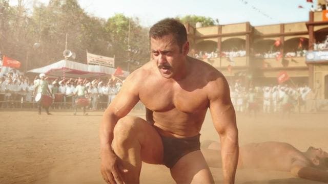 A still from the film Sultan A still from the film Sultan