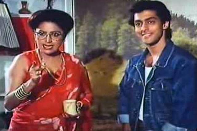 Bindu and Salman Khan in a still from Biwi Ho To Aisi Bindu and Salman Khan in a still from Biwi Ho To Aisi