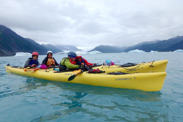 Yuwa football team player Neeta Kumari, 18 ( in red dress) from Hutup village of Ranchi Kayaking recently in Atlanta, US (HT Photo) Yuwa football team player Neeta Kumari, 18 ( in red dress) from Hutup village of Ranchi Kayaking recently in Atlanta, US (HT Photo)