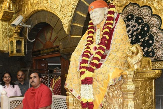 The idol of Shirdi Sai Baba at the shrine. (IANS File Photo) The idol of Shirdi Sai Baba at the shrine. (IANS File Photo)