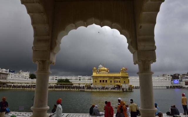 A view of the Golden Temple in Amritsar. (Gurpreet Singh/HT File Photo)
