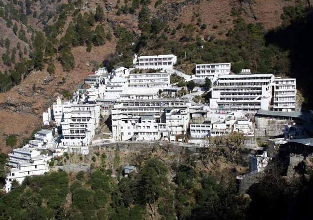The Vaishno Devi shrine on Jammu and Kashmir’s Trikuta mountains. (Nitin Kanotra/HT File Photo) The Vaishno Devi shrine on Jammu and Kashmir’s Trikuta mountains. (Nitin Kanotra/HT File Photo)