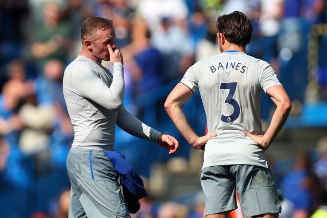 Everton's Wayne Rooney and Leighton Baines look dejected after the game against Chelsea (REUTERS) Everton's Wayne Rooney and Leighton Baines look dejected after the game against Chelsea (REUTERS)