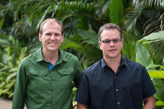 Gary White and Matt Damon founded Water.org in 2009. (Praveen Sundaram - Photoyogi.com)