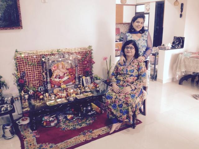 It is a multi-cusine fest during the Ganesh Festival at Preeti Purswani’s home. In terms of Sindhi cuisine, Ganesha is welcomed with a Koki, instead of the traditional Maharashtrian Thalipeeth. (HT PHOTO) It is a multi-cusine fest during the Ganesh Festival at Preeti Purswani’s home. In terms of Sindhi cuisine, Ganesha is welcomed with a Koki, instead of the traditional Maharashtrian Thalipeeth. (HT PHOTO)