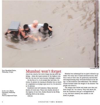 Hindustan Times’ special edition dated July 28, 2005. (HT Archives)