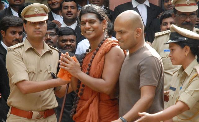 Swami Nithyananda is fighting a slew of allegations, including rape and cheating, levelled by followers. (HT Photo) Swami Nithyananda is fighting a slew of allegations, including rape and cheating, levelled by followers. (HT Photo)