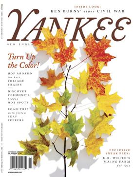 This image provided by Yankee Magazine shows the cover of the publication's September-October 2017 issue. (AP) This image provided by Yankee Magazine shows the cover of the publication's September-October 2017 issue. (AP)
