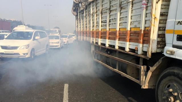 The pollution levels have been on an upward trend in the past five years (HT Photo)