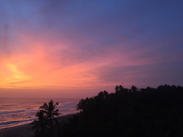 Unfiltered, unadulterated, and untouched. This is a real, iPhone photo of the almost unreal beauty of Varkala. (Rohan Naahar/HT Photo)