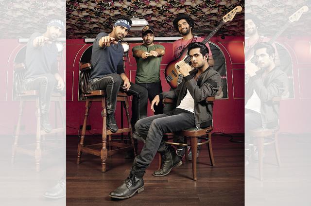(From right to left) Sanam Puri wears a jacket and T-shirt from Zara, jeans from Lee and shoes from H&M; Venky wears a T-shirt from Scullers Sport, jeans from Jack & Jones, pork pie hat from Major Wear and shoes from Freecultr; Keshav wears a T-shirt from Jack & Jones, jeans from Provogue, cap from Zildjian, shoes from Asics ; Samar Puri wears a full-sleeve T-shirt from Zara, jeans from Superdry, shoes from Asics and headband from Noise (Shivangi Kulkarni) (From right to left) Sanam Puri wears a jacket and T-shirt from Zara, jeans from Lee and shoes from H&M; Venky wears a T-shirt from Scullers Sport, jeans from Jack & Jones, pork pie hat from Major Wear and shoes from Freecultr; Keshav wears a T-shirt from Jack & Jones, jeans from Provogue, cap from Zildjian, shoes from Asics ; Samar Puri wears a full-sleeve T-shirt from Zara, jeans from Superdry, shoes from Asics and headband from Noise (Shivangi Kulkarni)