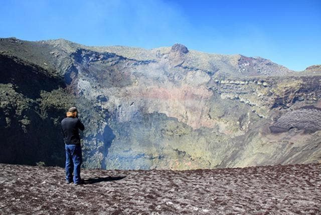 The crater of the Villarrica volcano. (AFP) The crater of the Villarrica volcano. (AFP)