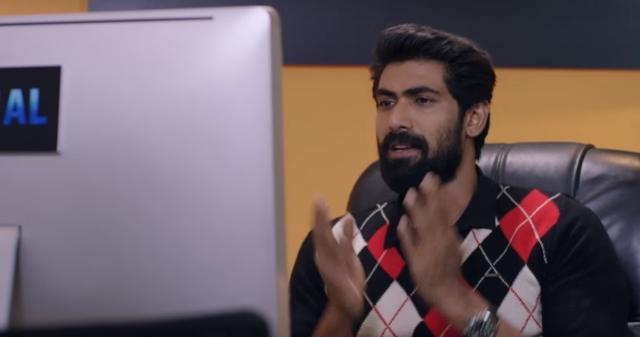 Rana Daggubati plays a CEO of a technology company. Rana Daggubati plays a CEO of a technology company.