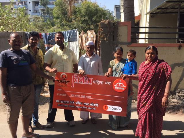 The Konkane Mitra Mandal at Pimple Saudagar has taken up ‘Save the Girl Child’ as its theme this year. (HT PHOTO) The Konkane Mitra Mandal at Pimple Saudagar has taken up ‘Save the Girl Child’ as its theme this year. (HT PHOTO)