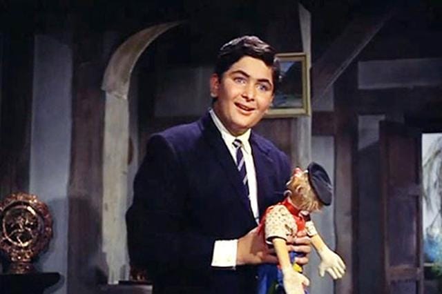 Rishi Kapoor played the role of young Raj Kapoor in the 1970 film Mera Naam Joker. Rishi Kapoor played the role of young Raj Kapoor in the 1970 film Mera Naam Joker.