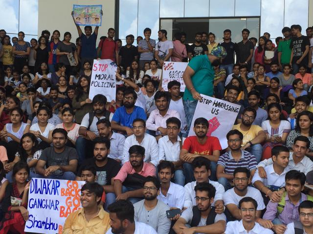 The student body said they would be on an indefinite protest till the accused were punished and their demands met.