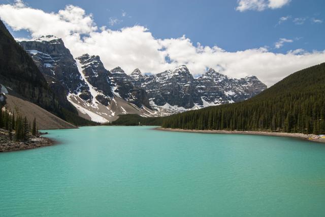 Moraine Lake in Banff National Park, Canada. (Shutterstock) Moraine Lake in Banff National Park, Canada. (Shutterstock)