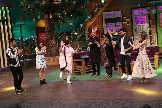 Kiku Sharda on the sets of The Kapil Sharma Show in Mumbai, on June 23. (IANS) Kiku Sharda on the sets of The Kapil Sharma Show in Mumbai, on June 23. (IANS)