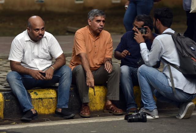 Congress leader Sandeep Dikshit also attended the protest at Jantar Mantar. (Ravi Choudhary/HT PHOTO) Congress leader Sandeep Dikshit also attended the protest at Jantar Mantar. (Ravi Choudhary/HT PHOTO)