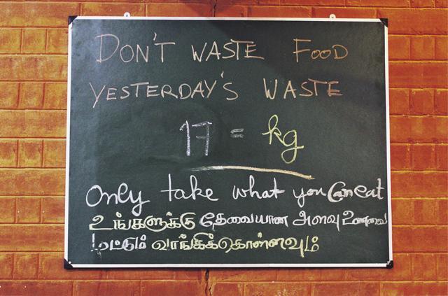 Food wastage is a big no at the Solar Kitchen (Divya Rai)