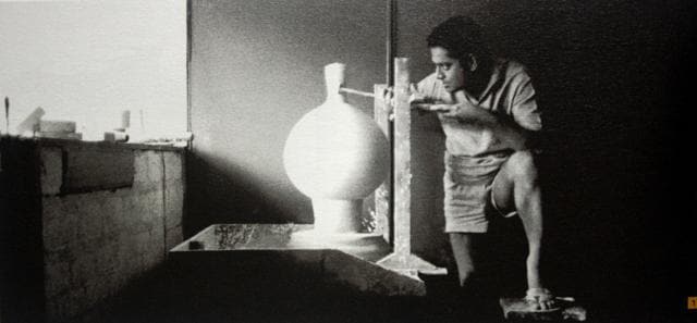 Dasharath Patel was one of India’s first multi-disciplinary artists. He taught at NID. (Photo: 50 Years Of The National Institute Of Design: 1961-2011)