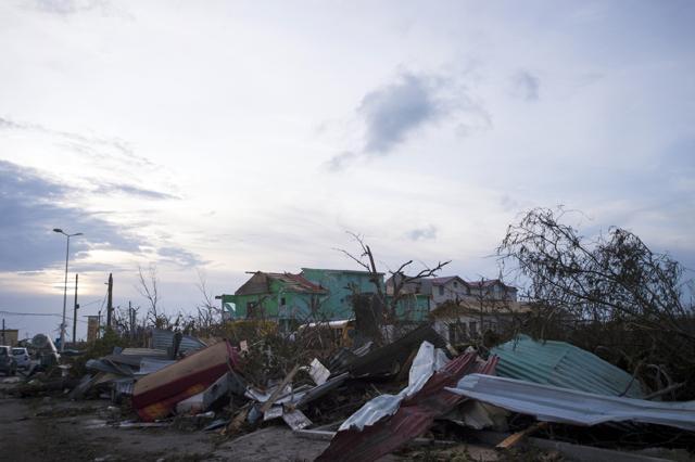 A picture taken on September 7, 2017 shows wreckages in Marigot on the French Carribean island of Saint-Martin, after the passage of Hurricane Irma. (AFP) A picture taken on September 7, 2017 shows wreckages in Marigot on the French Carribean island of Saint-Martin, after the passage of Hurricane Irma. (AFP)