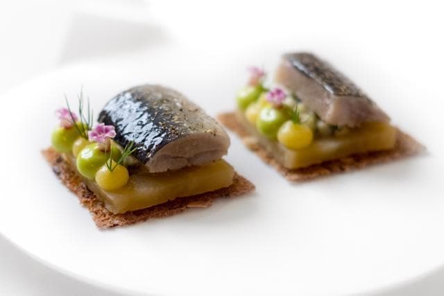 Bismarck herring snack. (Sanguine) Bismarck herring snack. (Sanguine)