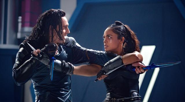 Tom Hiddleston and Tessa Thompson in a still from the film. Tom Hiddleston and Tessa Thompson in a still from the film.