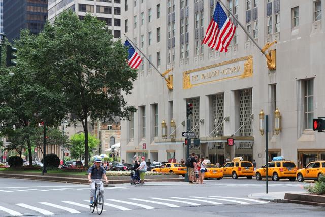 The Waldorf Astoria in New York City. (Shutterstock) The Waldorf Astoria in New York City. (Shutterstock)